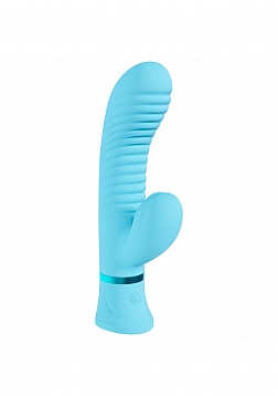 Loveline - Mystique - Conejo Ribbed 10 funciones - Silicona - Recargable - Resistente al agua