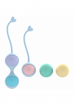 Loveline - PelviFit® Strength Kegel Kit - 10 funciones - Vibrante - Intercambiable - Resistente